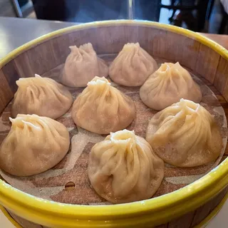 Crab and Pork Xiaolongbao Dumpling