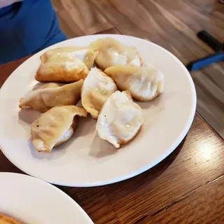 Pork and Shrimp Dumplings (Pan Fried)