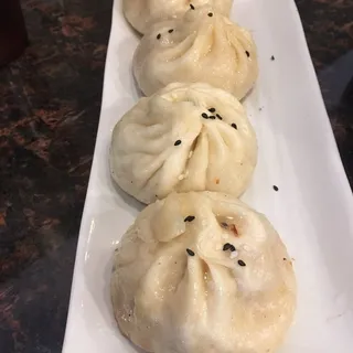 Pan Fried Pork & Shrimp Dumplings(8)