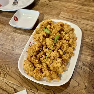Popcorn chicken - wish there was more spice