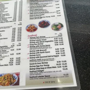 menu, sushi and sashimi