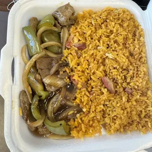 steak, food