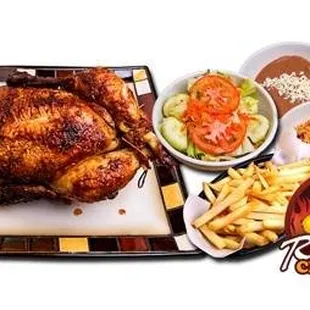 chicken and french fries