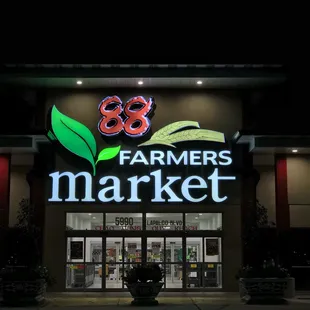 the front of the store