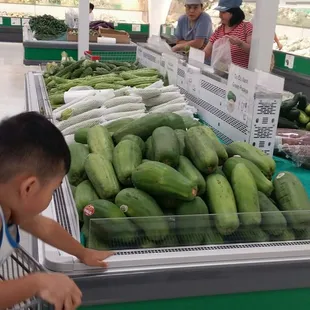 Produce section