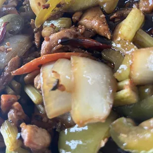 Cockroach in the kung pao chicken