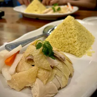 Hainanese chicken rice