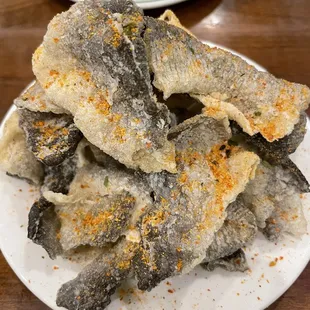 46. Crispy Fish Skin Crackers