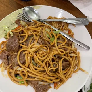 20. Mongolian Beef Chow Mein