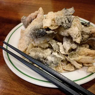 46. Crispy Fish Skin Crackers
