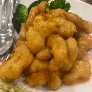 27. ORANGE CHICKEN W RICE