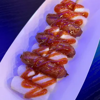 SAUSAGE AND RICE CAKE 2PC