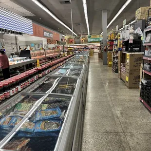 Inside 88 Supermarket, San Leandro, CA.