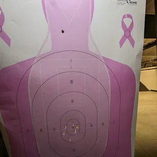 Not bad for her first time.