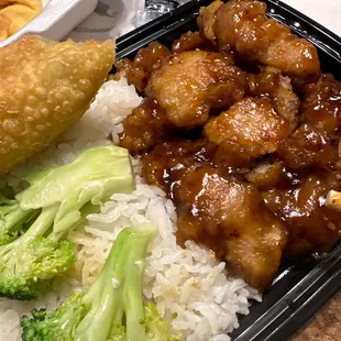 chicken and broccoli