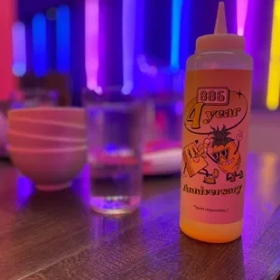 Alcoholic Pineapple cake hard seltzer squirter