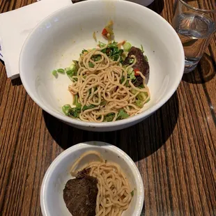 Dry Beef Noodles