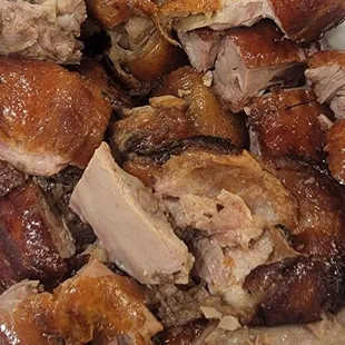 Sorry should have taken a picture right away, but we got too hungry!