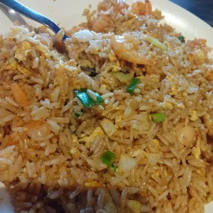 Shrimp fried rice