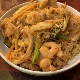 Spicy Singapore noodles