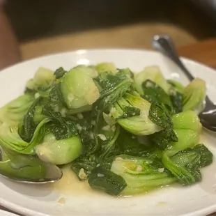 Garlic bok choy