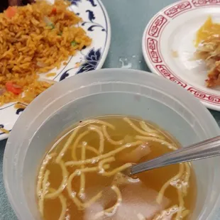 Wonton soup