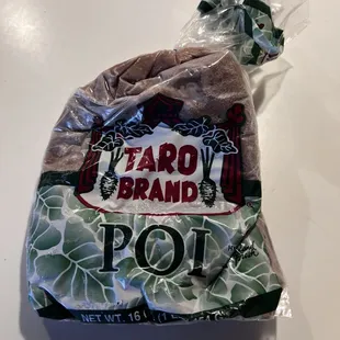 02/08/2025 Taro Brand Poi from home!!!! Cheehoo!!!! Only part I freaked out on was the $12.50 per bag.