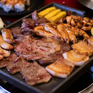 steak, food