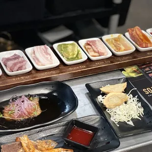 Pork sampler