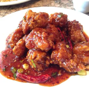 General Tso&apos;s chicken. Enough for two!