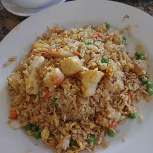 Seafood fried rice