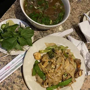 Combination Flat Noodle