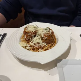 Spaghetti con Polpette