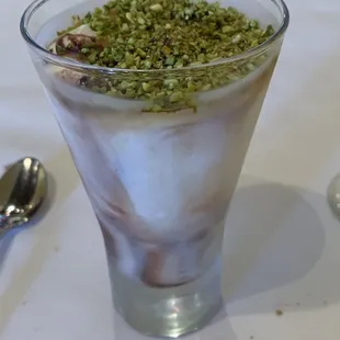 Dessert menu item