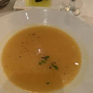 Butternut squash soup
