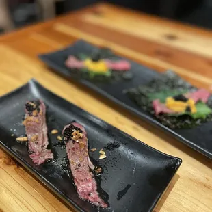 Wagyu nigiri
