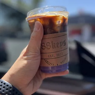 Iced Purple Haze (ube latte)