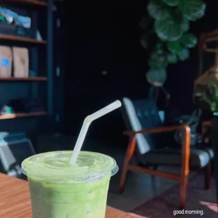 Strawberry Green Tea