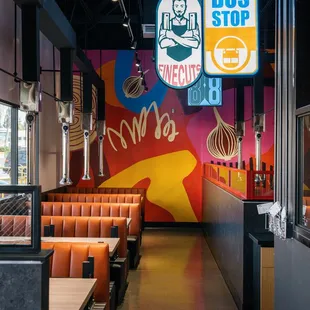 Interior dining room