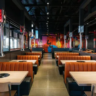 Interior dining room