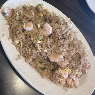 Shrimp fried rice