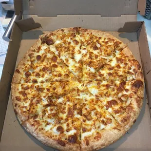 Buffalo chicken pizza