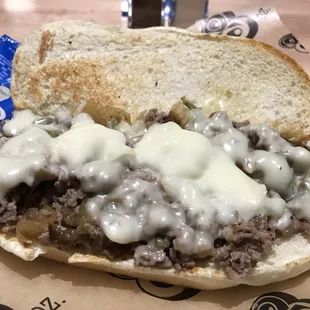 Philly cheesesteak