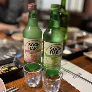 two bottles of soon hari