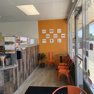 indoor seating