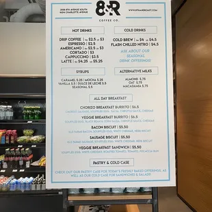 Their menu