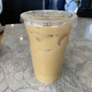 Dulce cold brew with oat milk