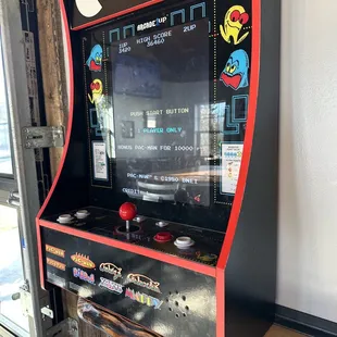 Great Wall game.  Love PAC Man!