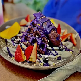 Ube Waffles - (G. R. E. A. T. N. E. S. S.)