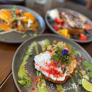 Chorizo Avocado Toast